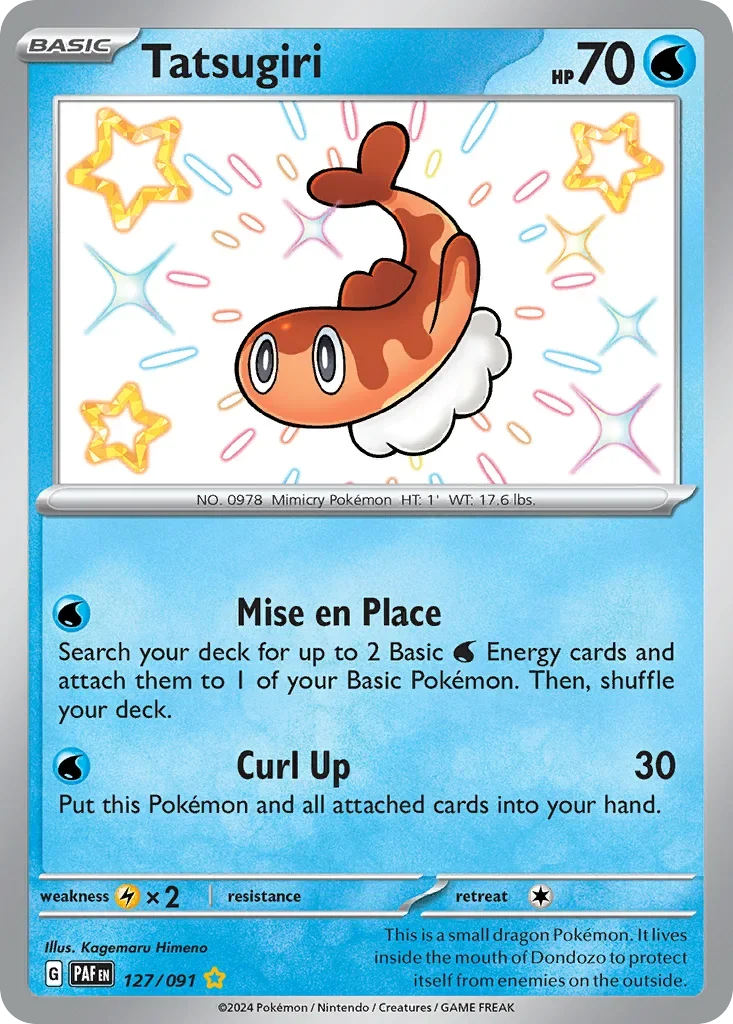 127/091 from Paldean Fates Shiny Rare Pokemon Card