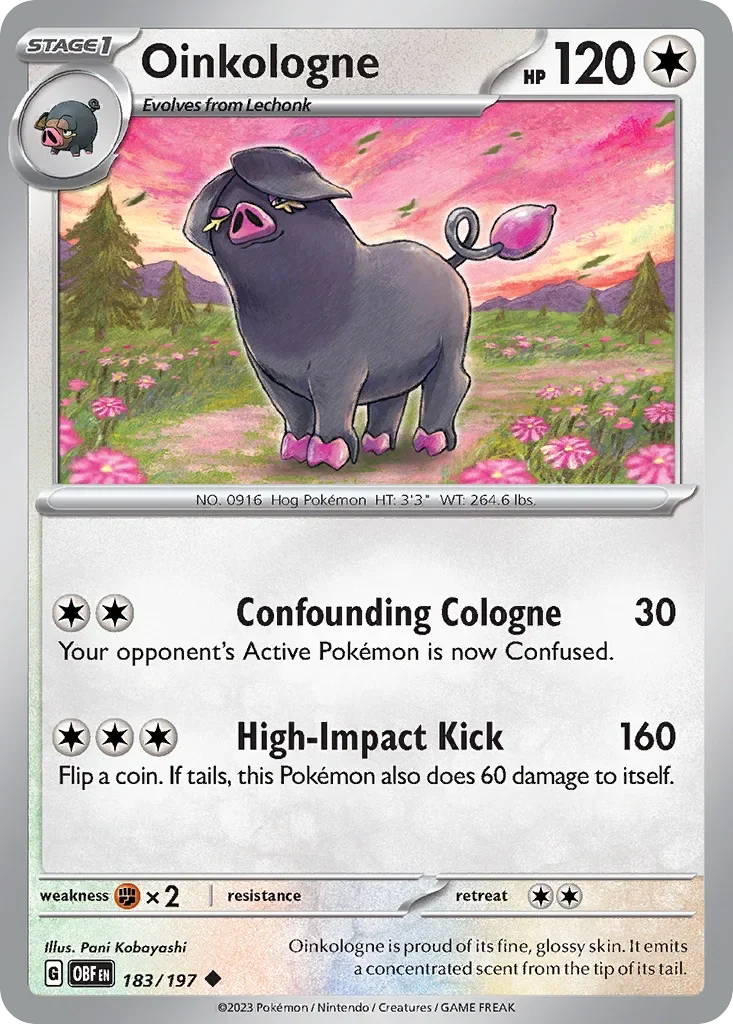 183/197 from Obsidian Flames Uncommon Pokemon Card