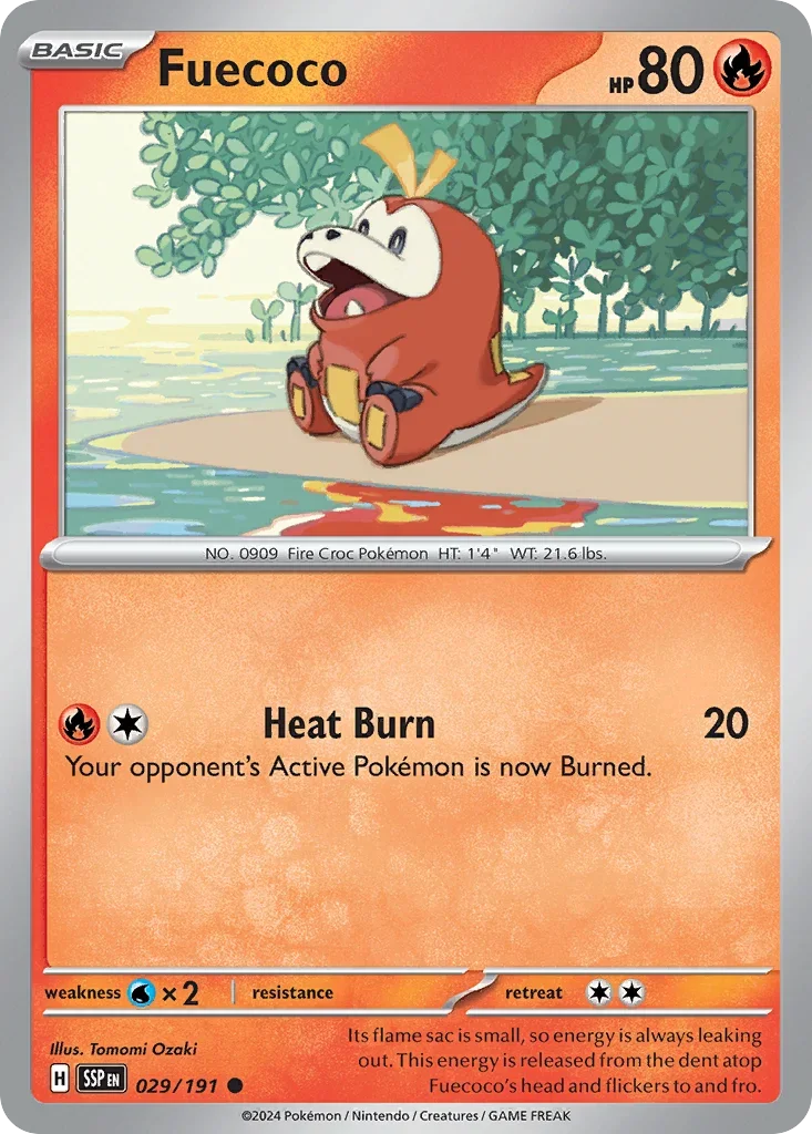 029/191 from Surging Sparks Card List Common Pokemon Card