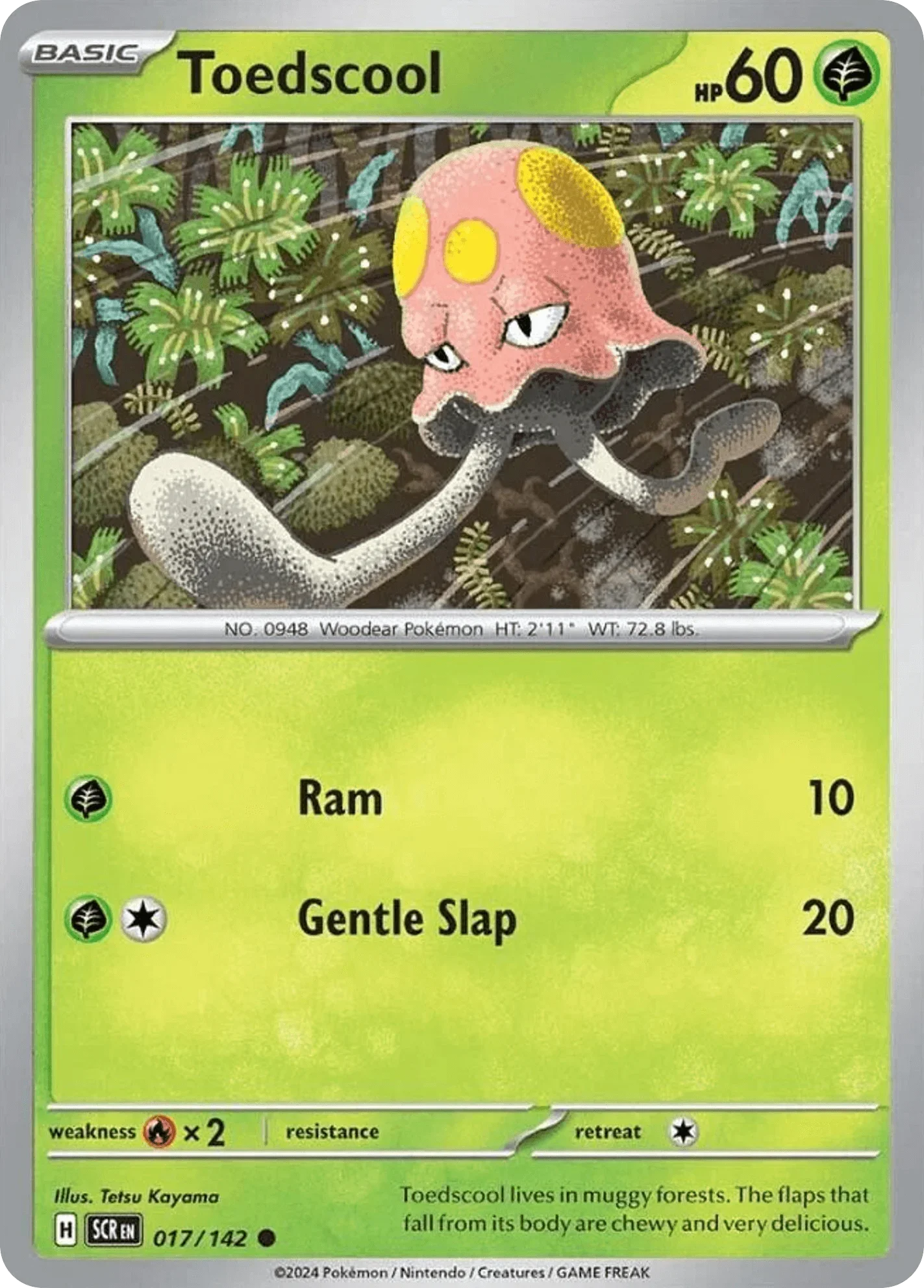 017/142 from Stellar Crown Card List Common Pokemon Card