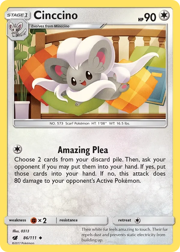 86/111 from Crimson Invasion Uncommon Pokemon Card