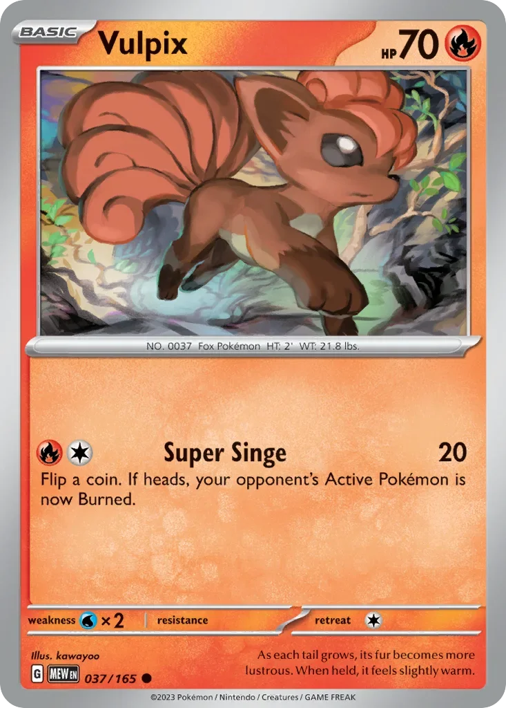 037/165 from 151 Common Pokemon Card