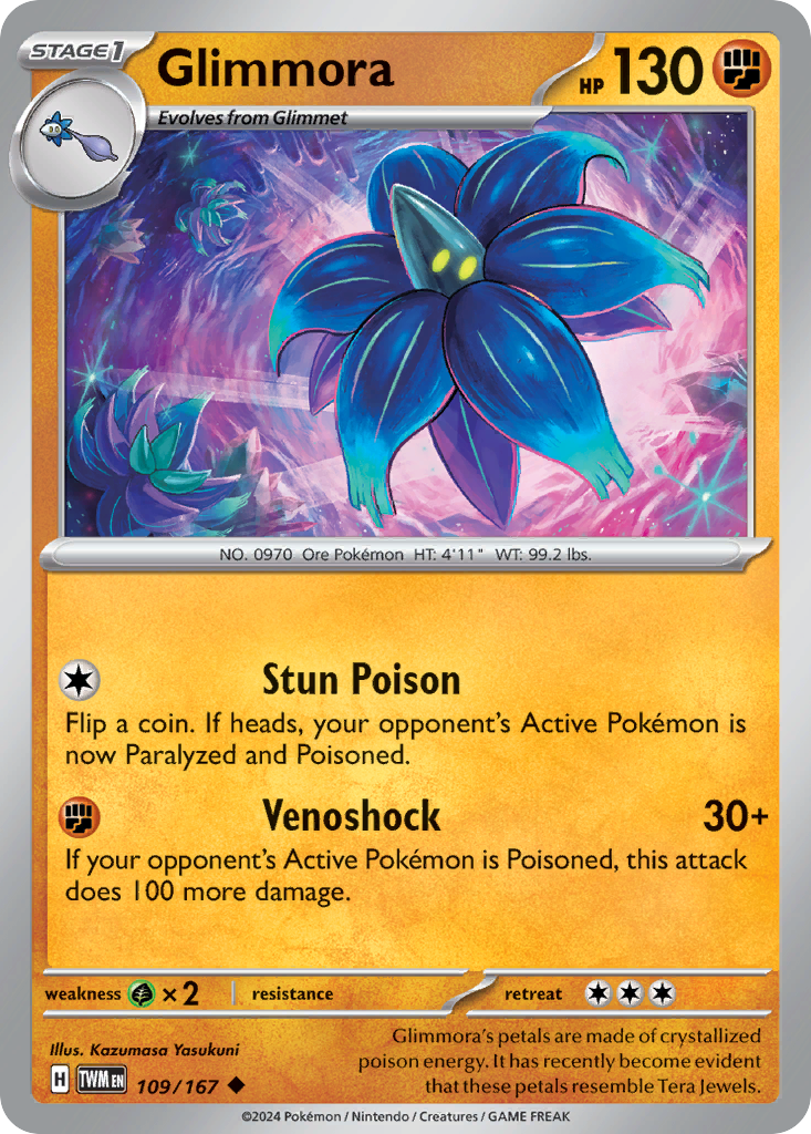 109/167 from Twilight Masquerade Uncommon Pokemon Card