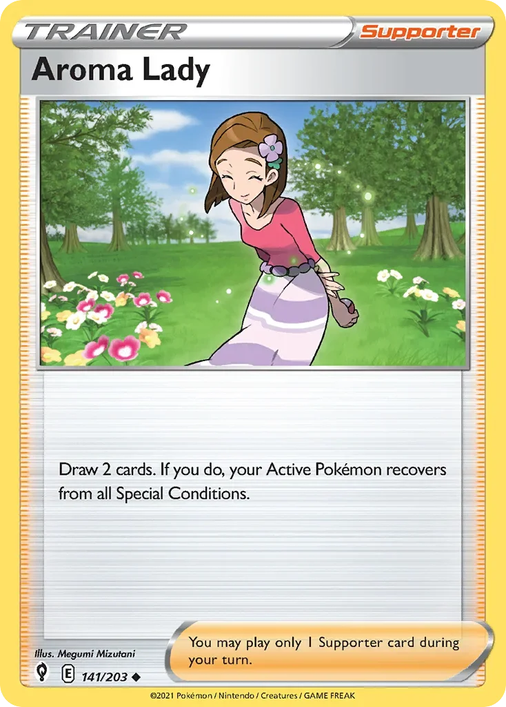 141/203 from Evolving Skies Uncommon Trainer Card
