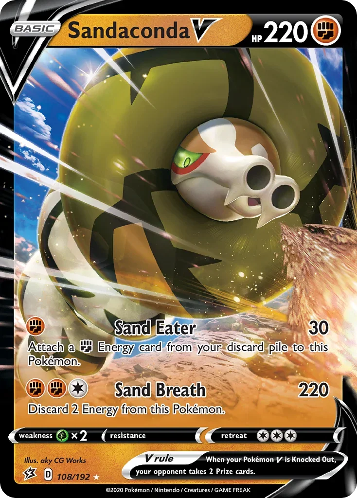 108/192 from Rebel Clash Ultra Rare Pokemon Card