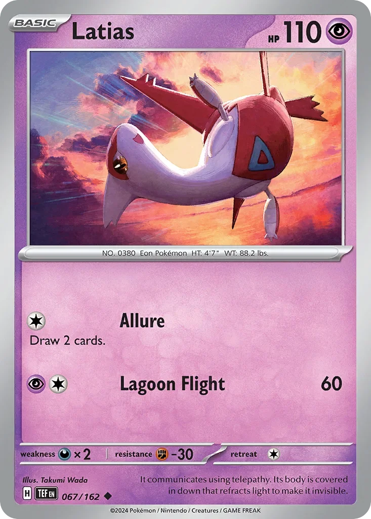 067/162 from Temporal Forces Uncommon Pokemon Card