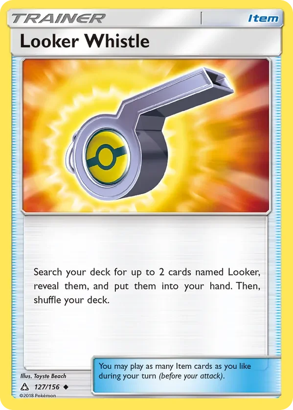 127/156 from Ultra Prism Uncommon Trainer Card