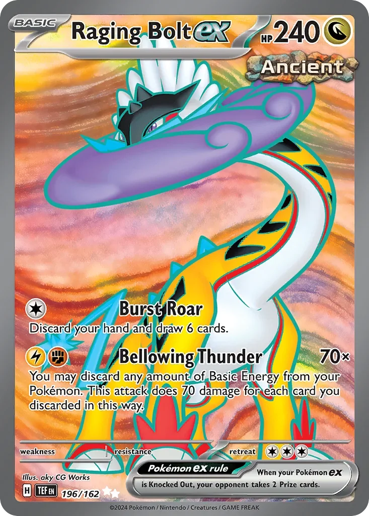 196/162 from Temporal Forces Ultra Rare Pokemon Card