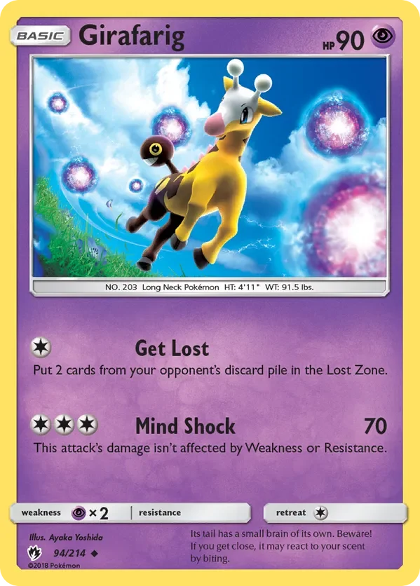 94/214 from Lost Thunder Uncommon Pokemon Card