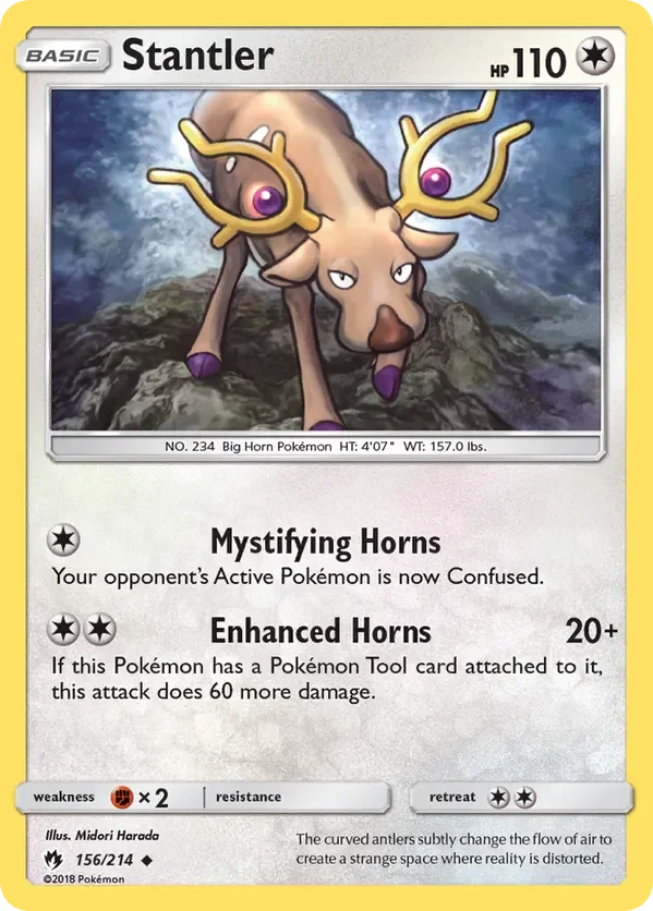 156/214 from Lost Thunder Uncommon Pokemon Card