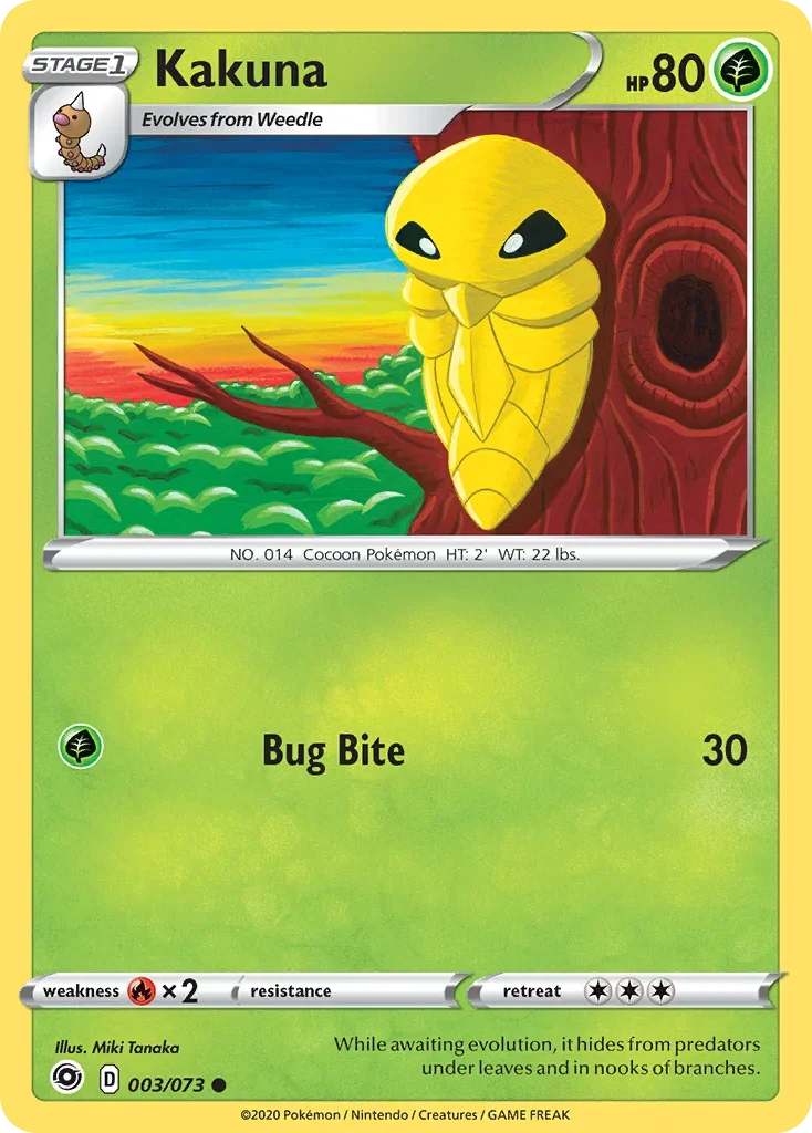 03/73 from Champion's Path Common Pokemon Card