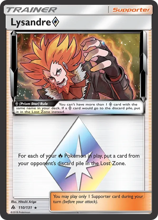 110/131 from Forbidden Light Prism Rare Pokemon Card