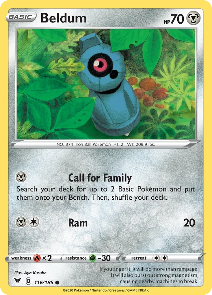 116/185 from Vivid Voltage Common Pokemon Card