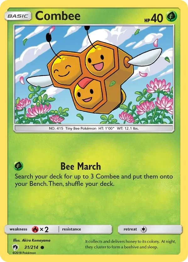 31/214 from Lost Thunder Common Pokemon Card