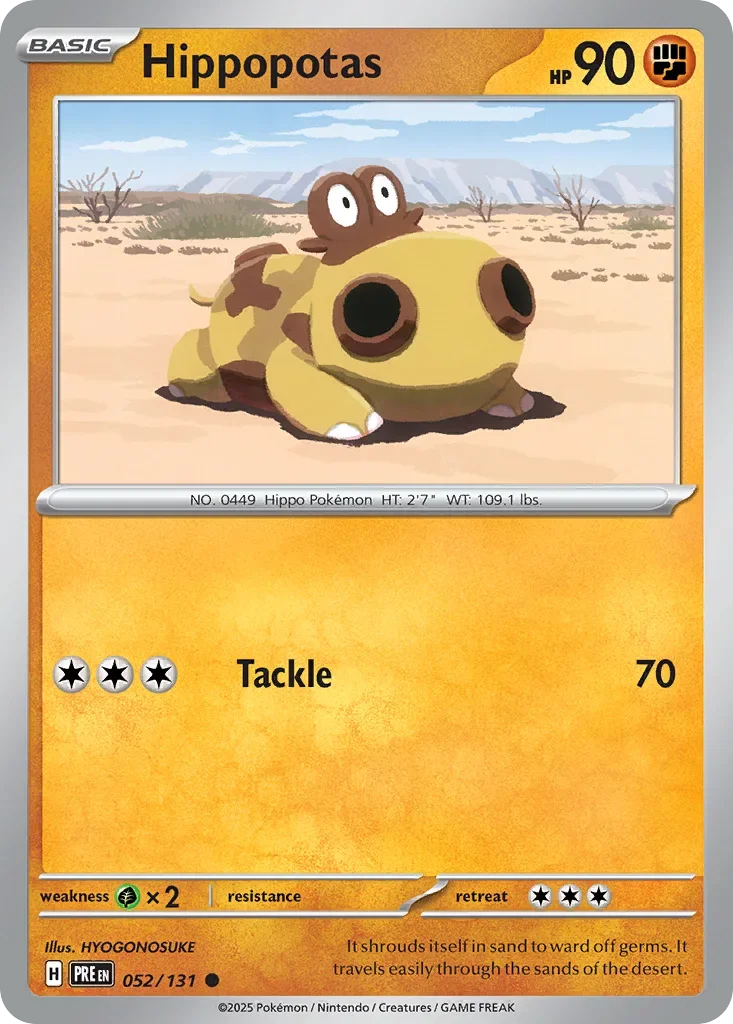 052/131 from Prismatic Evolutions Card List Common Pokemon Card