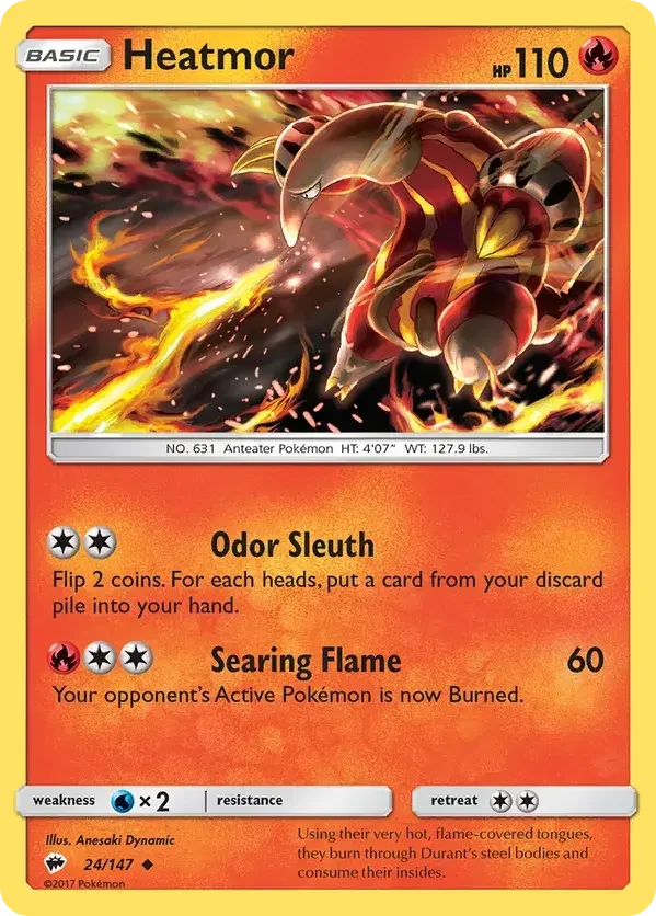 24/147 from Burning Shadows Uncommon Pokemon Card