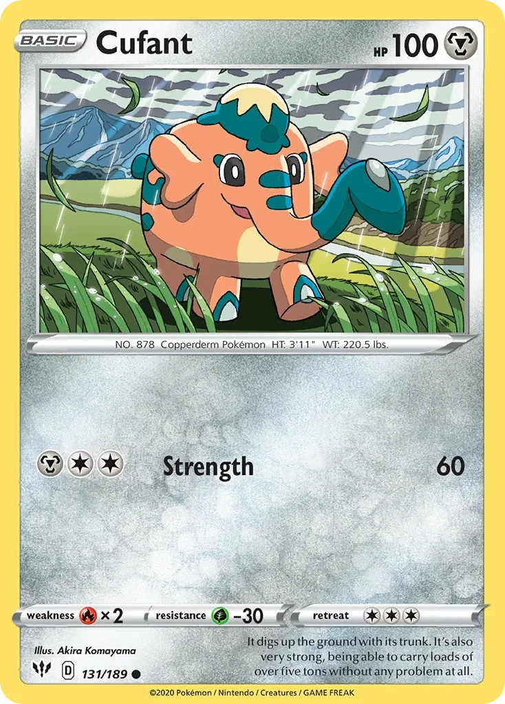 131/189 from Darkness Ablaze Common Pokemon Card