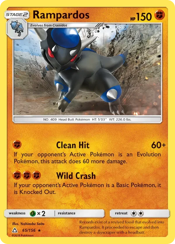 65/156 from Ultra Prism Holo Rare Pokemon Card
