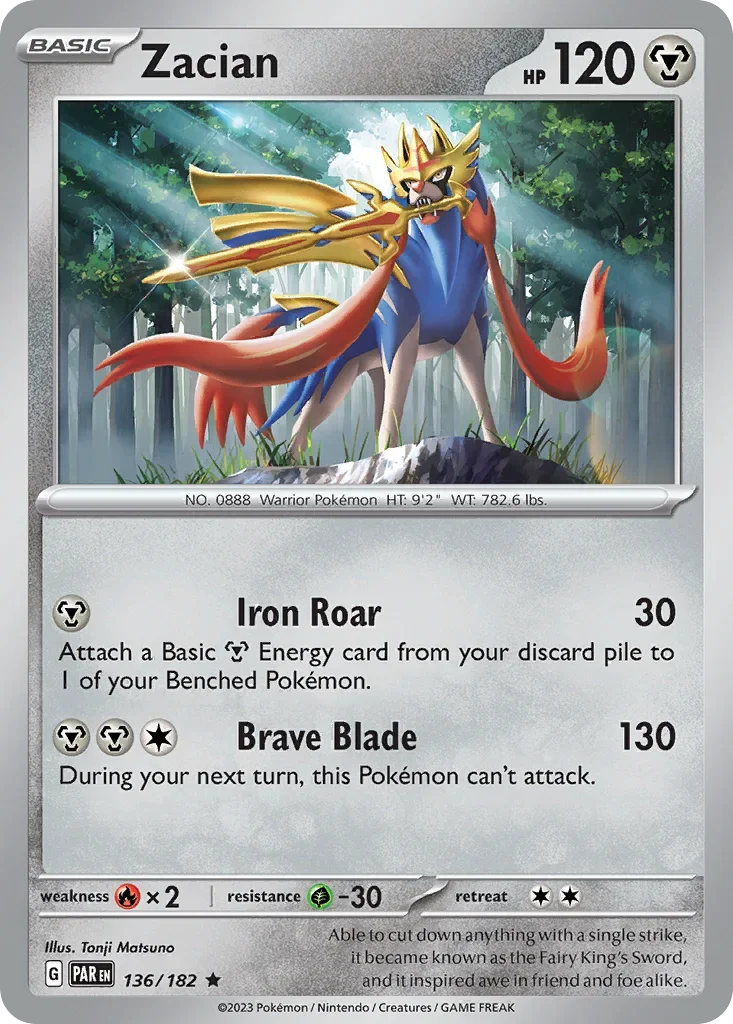 136/182 from Paradox Rift Rare Pokemon Card