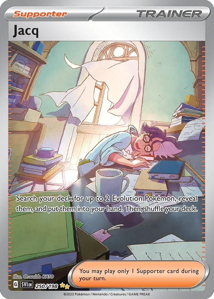 250/198 from Scarlet & Violet Special Illustration Rare Pokemon Card