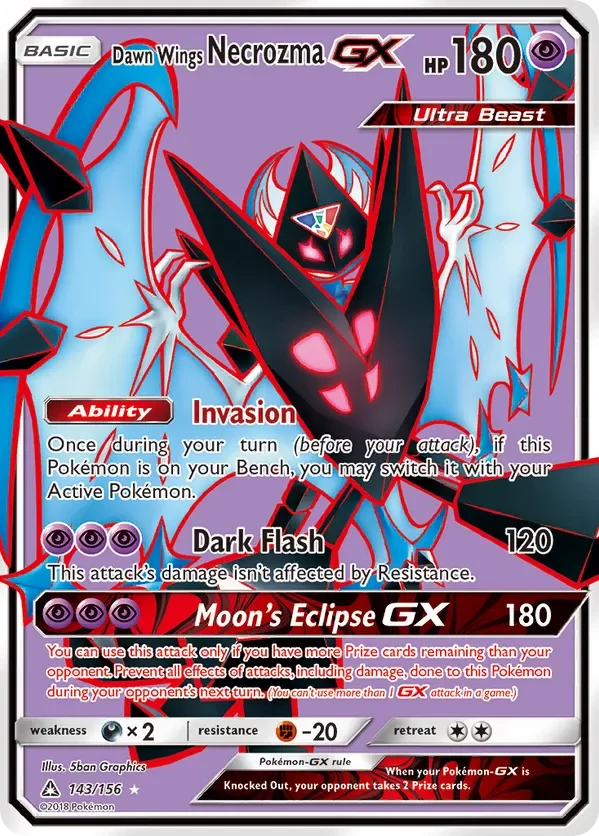 143/156 from Ultra Prism Full Art Pokemon Card