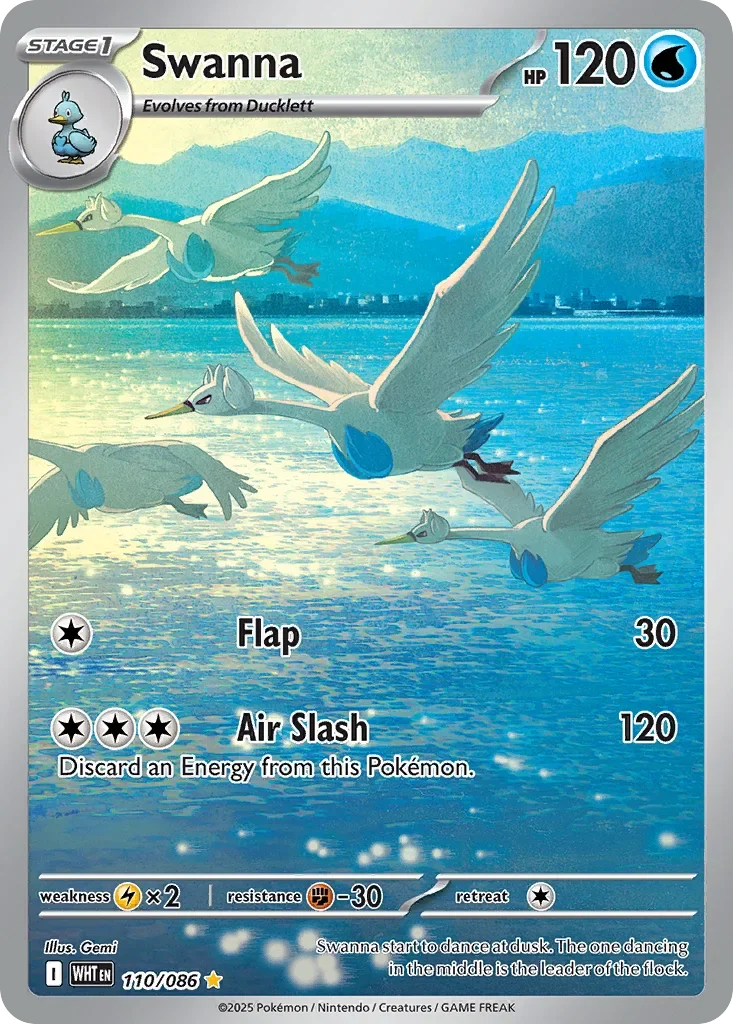 110/086 from White Flare Illustration Rare Pokemon Card