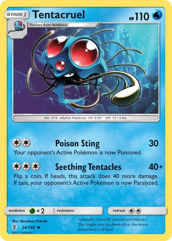 24/145 from Guardians Rising Uncommon Pokemon Card