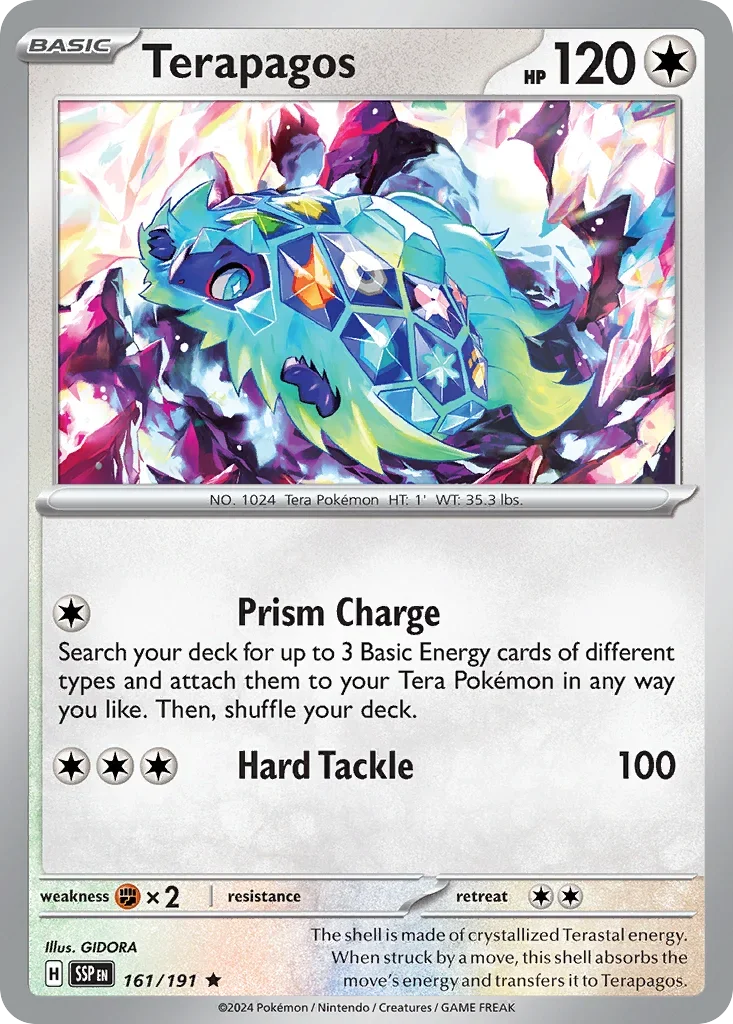 161/191 from Surging Sparks Card List Rare Pokemon Card