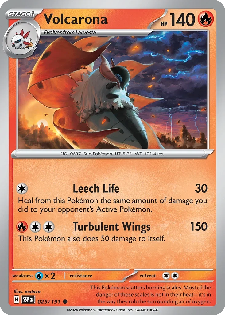 025/191 from Surging Sparks Card List Common Pokemon Card