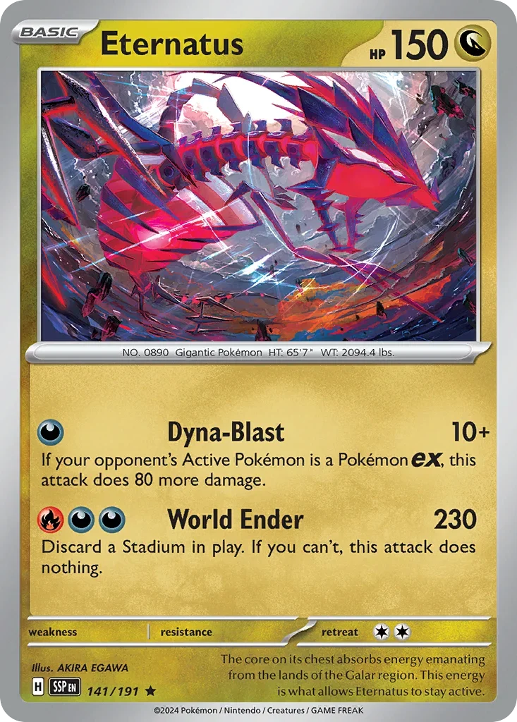 141/191 from Surging Sparks Card List Rare Pokemon Card
