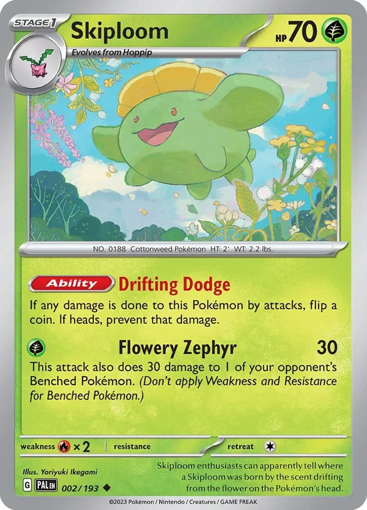 002/193 from Paldea Evolved Uncommon Pokemon Card