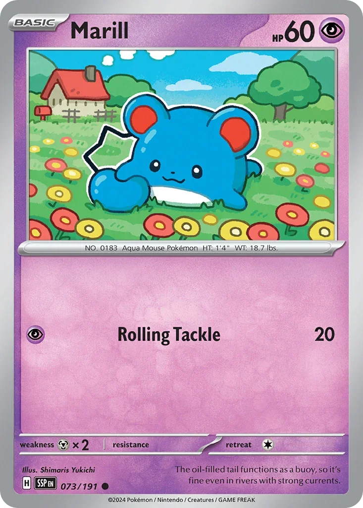 073/191 from Surging Sparks Card List Common Pokemon Card