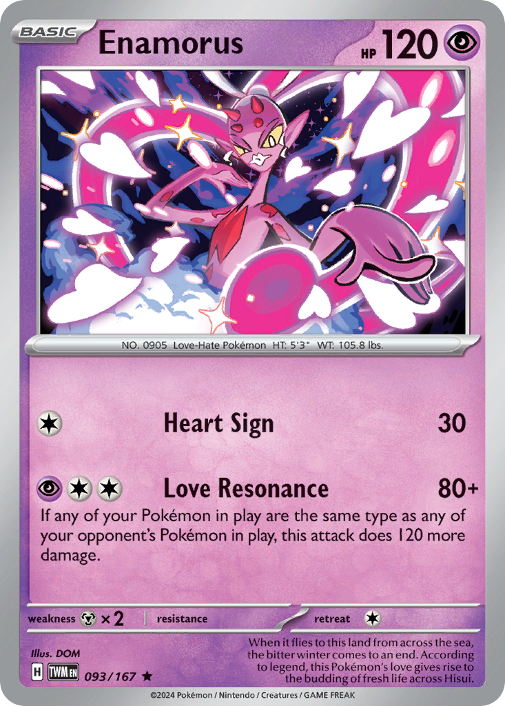093/167 from Twilight Masquerade Rare Pokemon Card