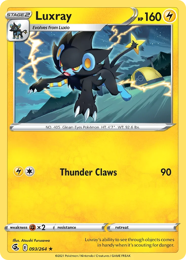 093/264 from Fusion Strike Rare Pokemon Card