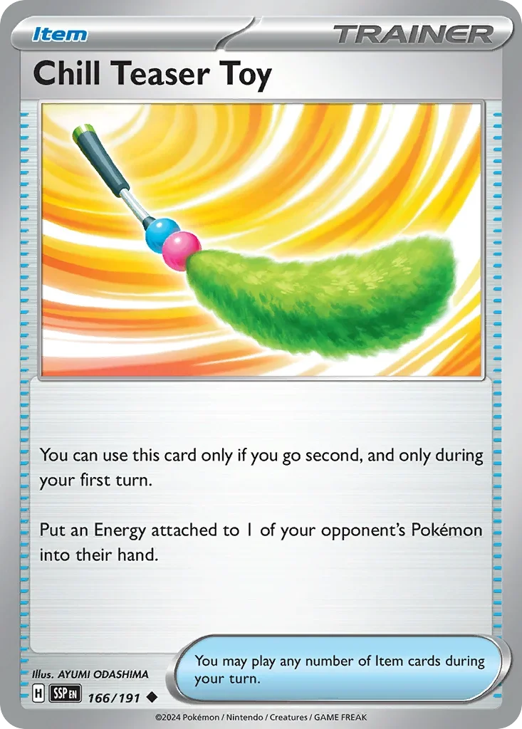 166/191 from Surging Sparks Card List Uncommon Pokemon Card