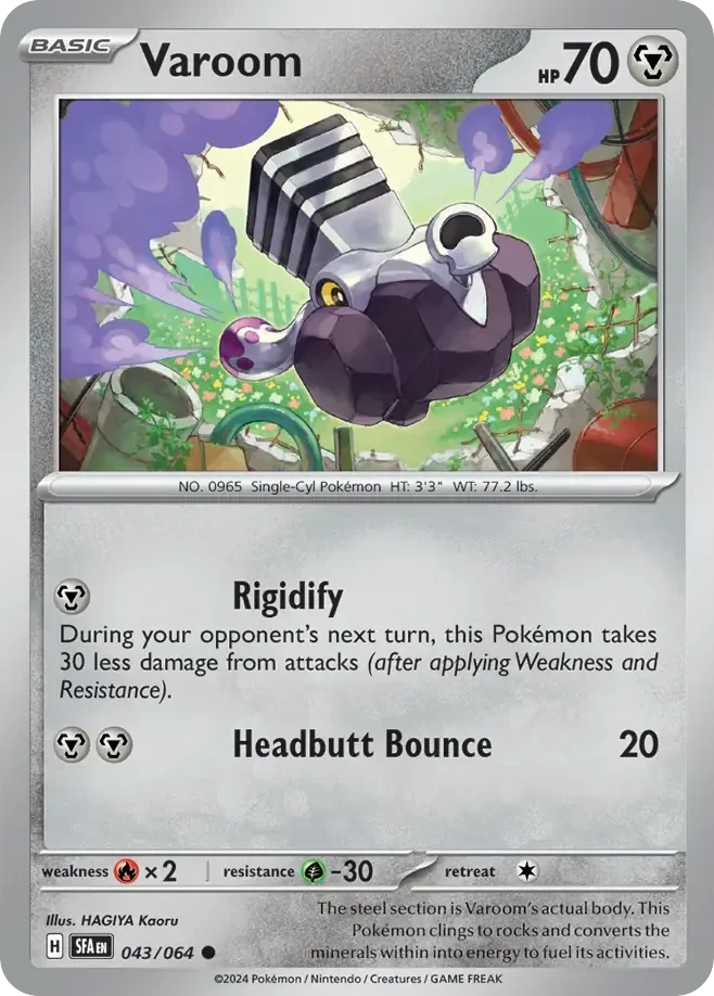 043/064 from Shrouded Fable Card List Common Pokemon Card