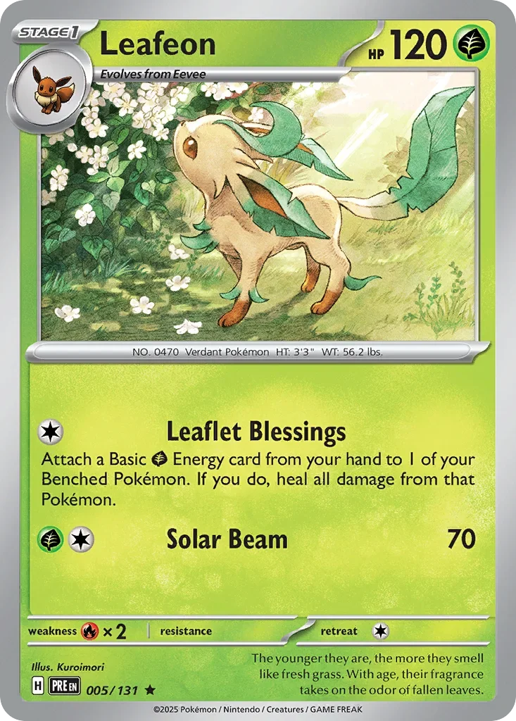 005/131 from Prismatic Evolutions Card List Rare Pokemon Card