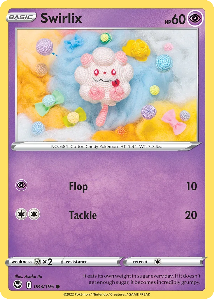 083/195 from Silver Tempest Common Pokemon Card