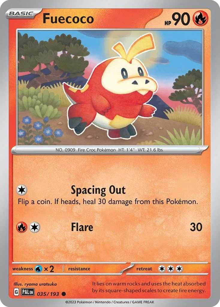 035/193 from Paldea Evolved Common Pokemon Card