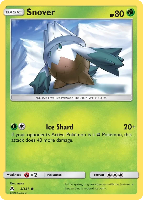 3/131 from Forbidden Light Common Pokemon Card