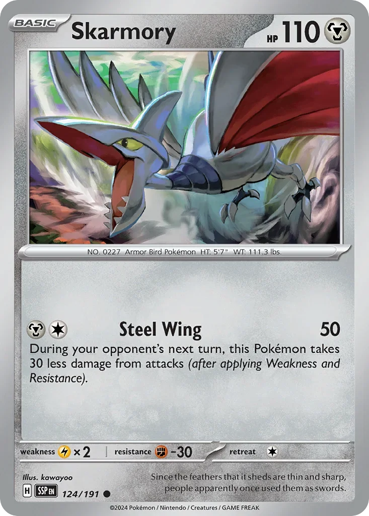 124/191 from Surging Sparks Card List Common Pokemon Card