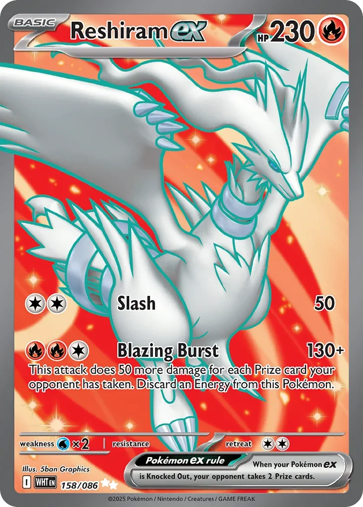 158/086 from White Flare Ultra Rare Pokemon Card