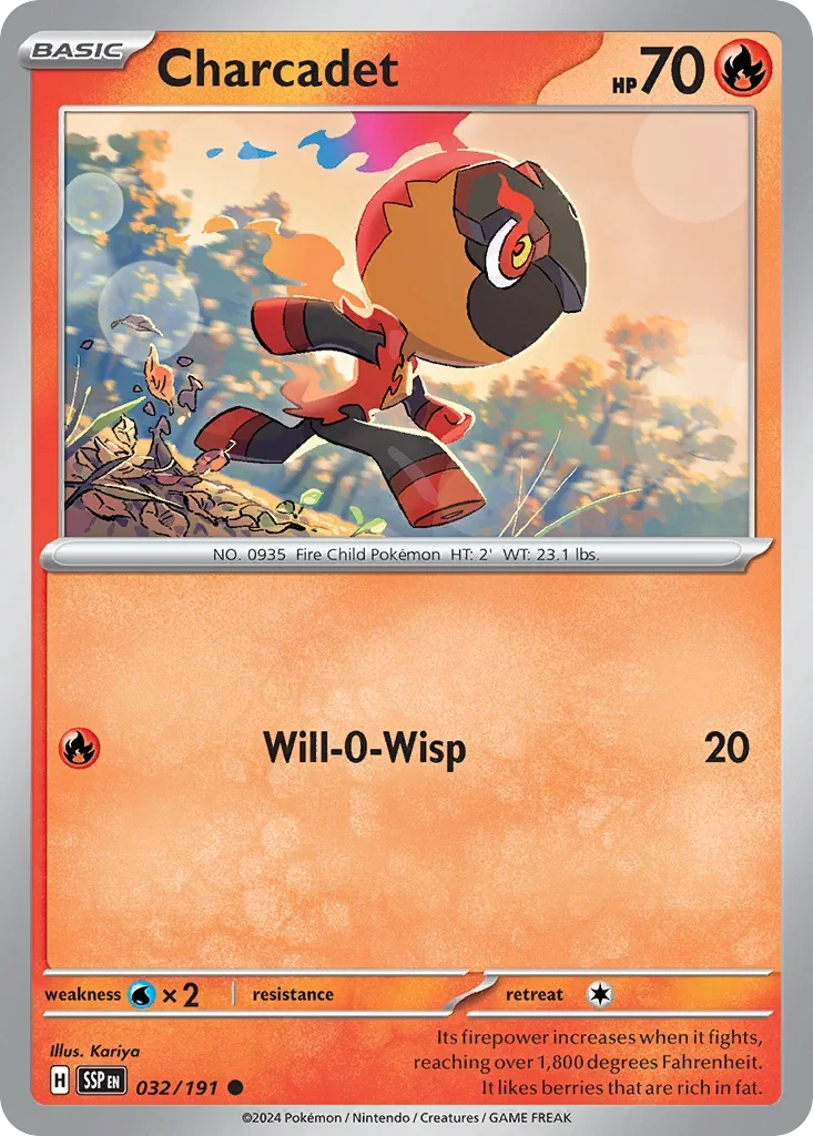 032/191 from Surging Sparks Card List Common Pokemon Card
