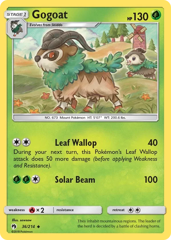 36/214 from Lost Thunder Uncommon Pokemon Card