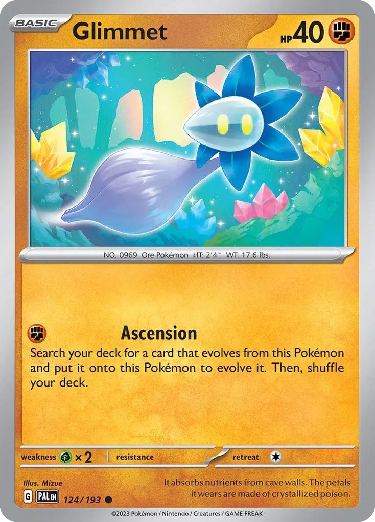 124/193 from Paldea Evolved Common Pokemon Card