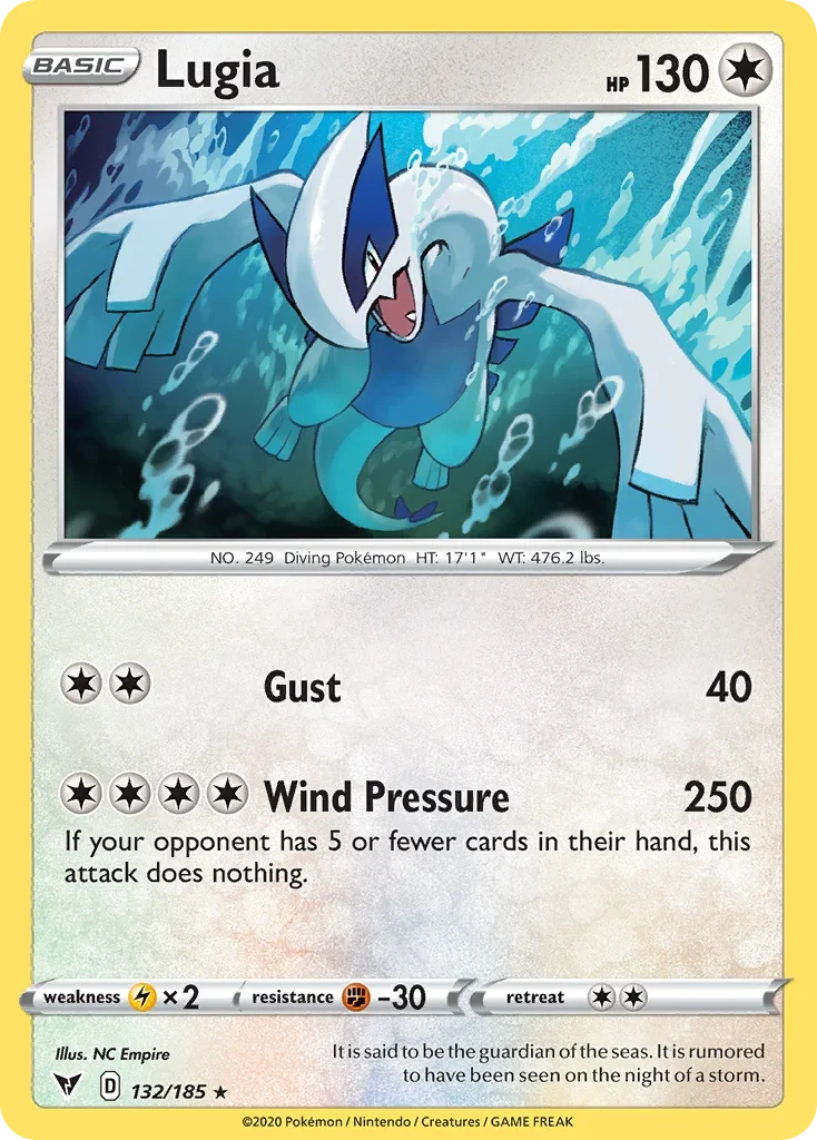 132/185 from Vivid Voltage Holo Rare Pokemon Card