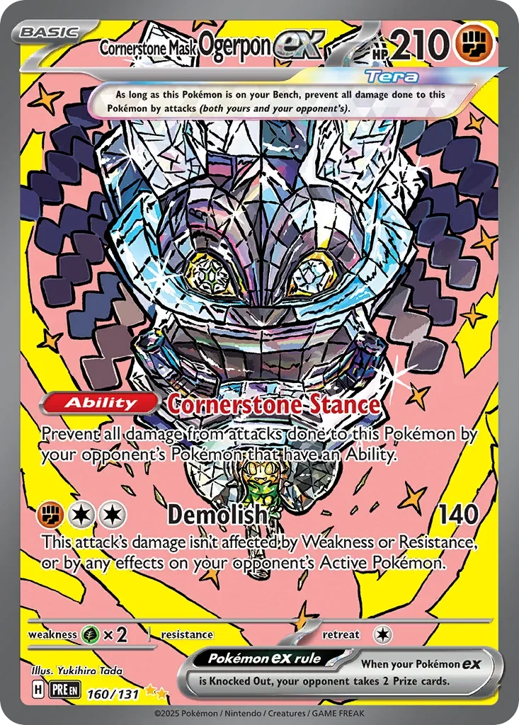 160/131 from Prismatic Evolutions Card List Special Illustration Rare Pokemon Card