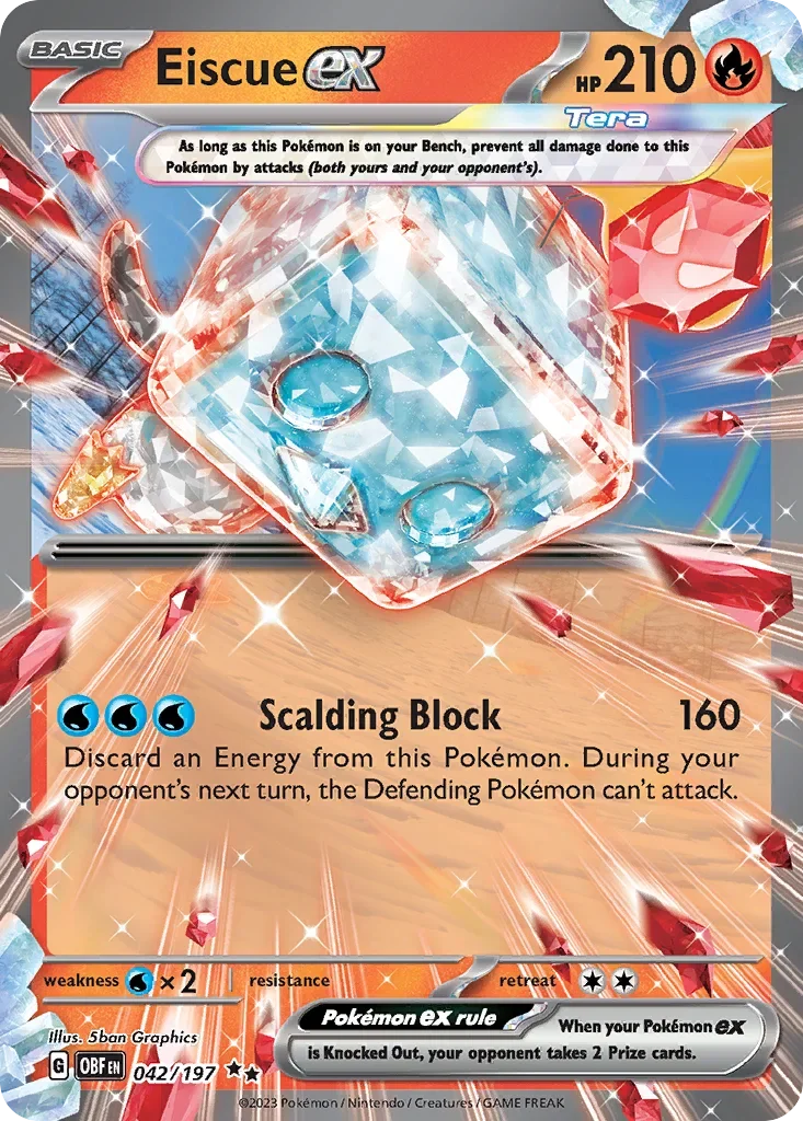 042/197 from Obsidian Flames Double Rare Pokemon Card