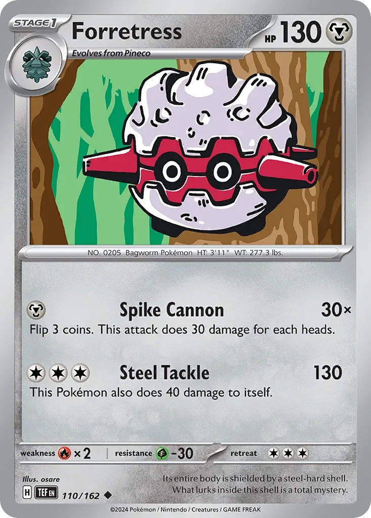 110/162 from Temporal Forces Uncommon Pokemon Card