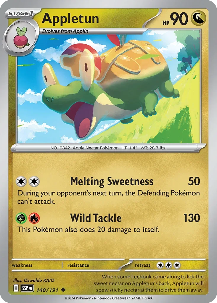 140/191 from Surging Sparks Card List Uncommon Pokemon Card